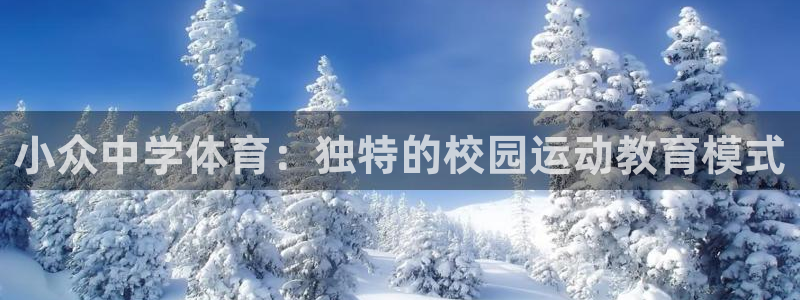 小众中学体育：独特的校园运动教育模式